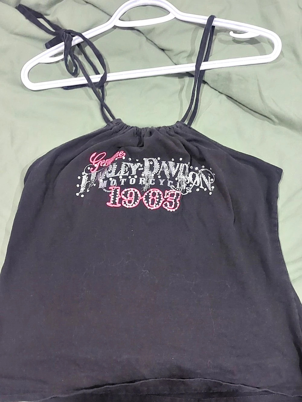 Harley-Davidson Graphic Motorcycle Tank Top Size Small
